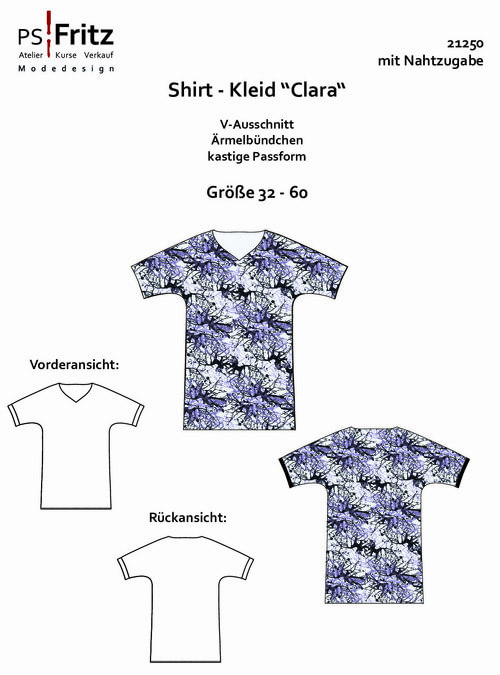 Shirt - Kleid "Clara" 21250